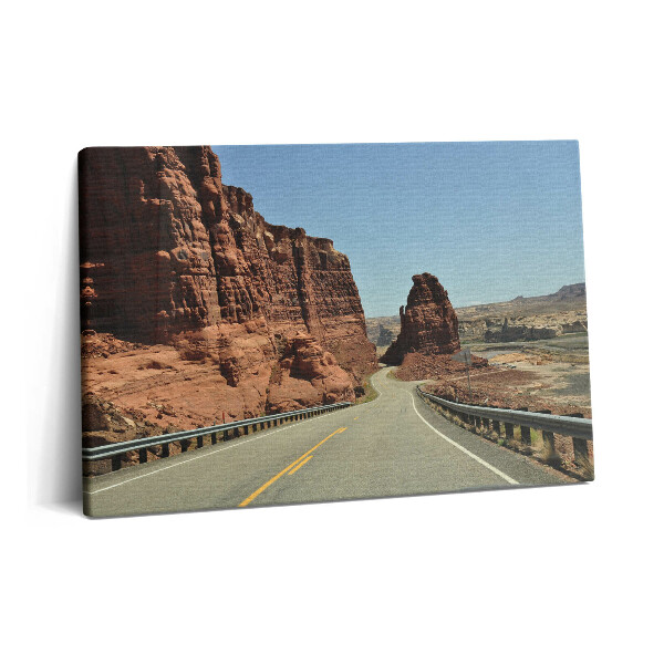 Tablou pe pânză 60x40 Ruta 66 în Statele Unite