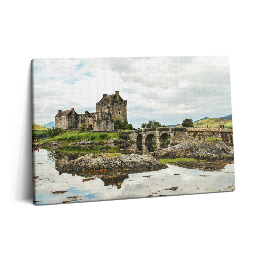 Tablou pe pânză 60x40 Castelul Eilean Donan din Scoția