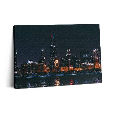 Tablou pe pânză 60x40 Peisaj urban Chicago