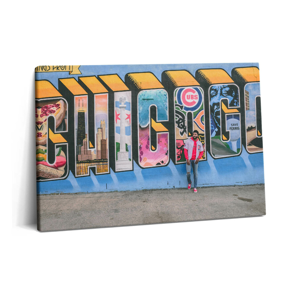 Tablou pe pânză 60x40 Graffiti SUA