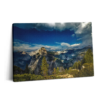 Tablou pe pânză 60x40 vârfuri de munte