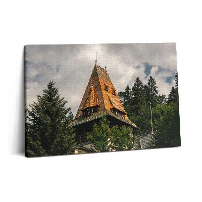 Tablou pe pânză 60x40 Palatul Pelișor din România