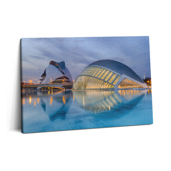 Tablou pe pânză 60x40 Orașul Apusului de Soare