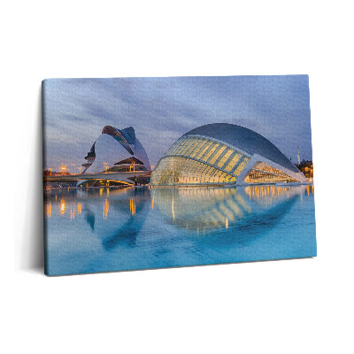 Tablou pe pânză 60x40 Orașul Apusului de Soare