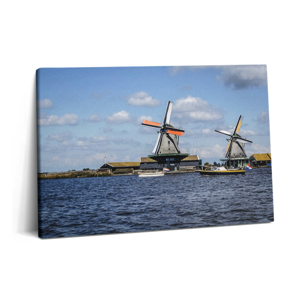 Tablou pe pânză 60x40 Mori din Olanda