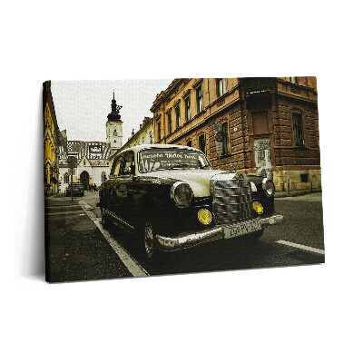 Tablou pe pânză 60x40 Mercedes vechi din Zagreb