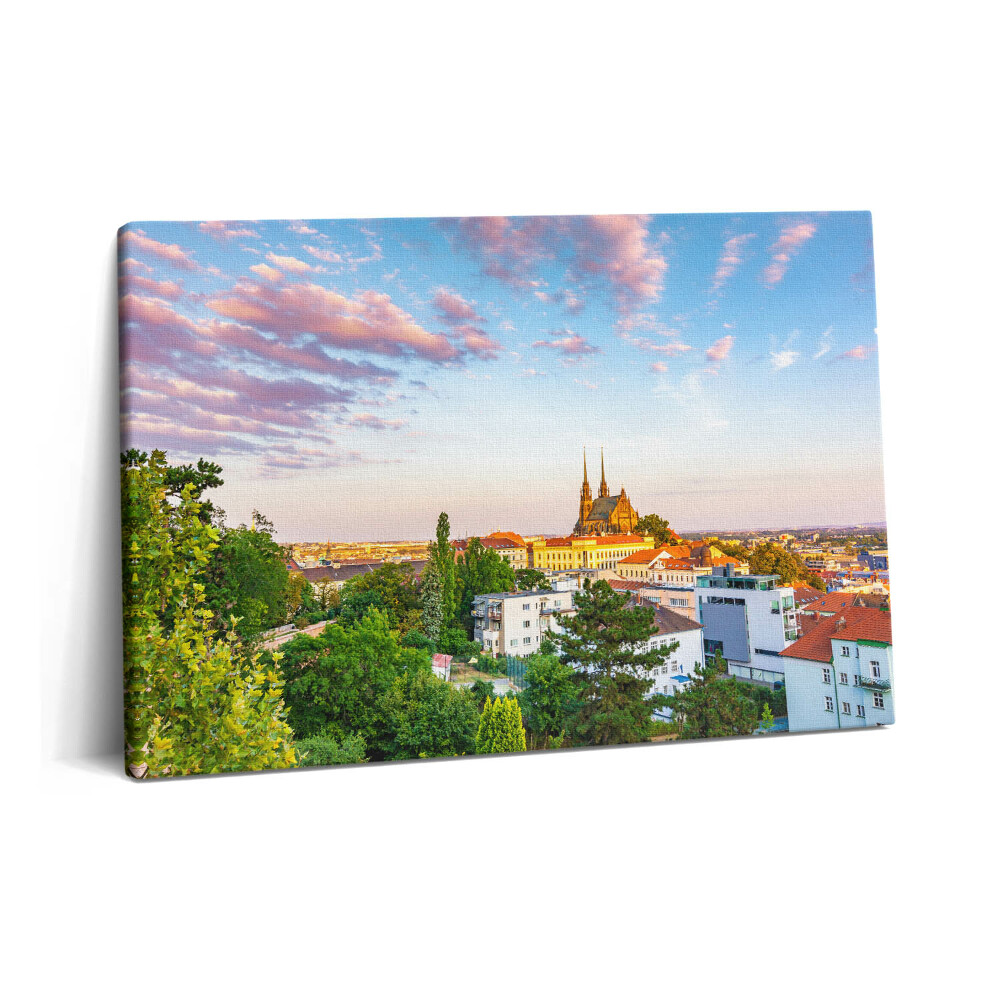 Tablou pe pânză 60x40 Clădiri Brno Republica Cehă