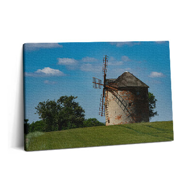 Tablou pe pânză 60x40 Moară de vânt în Moravia