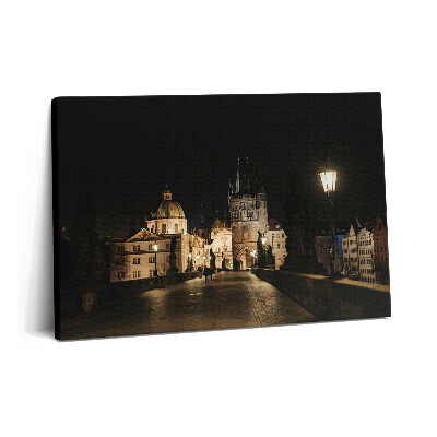 Tablou pe pânză 60x40 Podul Carol din Praga