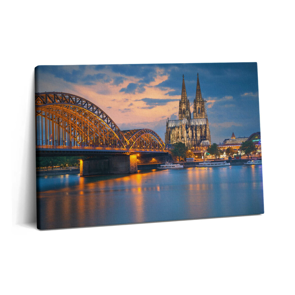 Tablou pe pânză 60x40 Vedere a primăriei