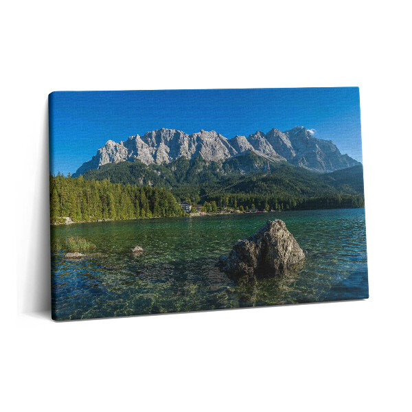 Tablou pe pânză 60x40 Vârful Zugspitze din Germania