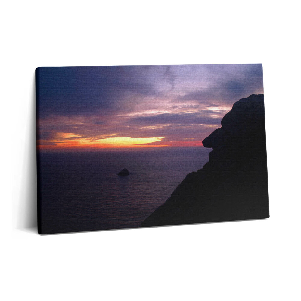 Tablou pe pânză 60x40 Cap de piatră