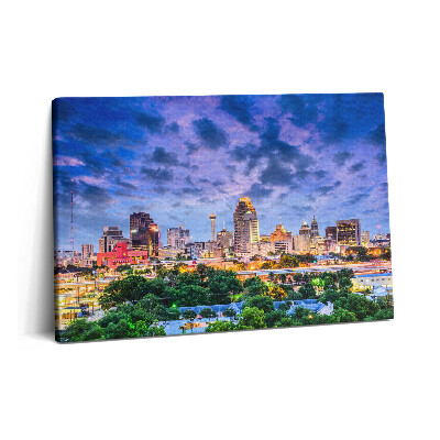Tablou pe pânză 60x40 Peisajul urban din San Antonio