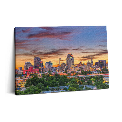 Tablou pe pânză 60x40 San Antonio la apus
