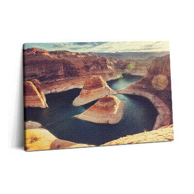 Tablou pe pânză 60x40 Lacul Powell din SUA