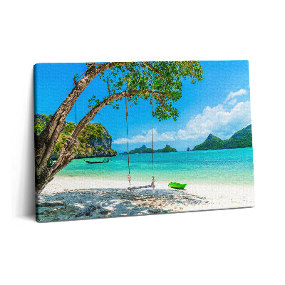 Tablou pe pânză 60x40 Insulă însorită din Thailanda