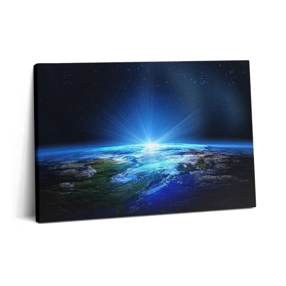 Tablou pe pânză 60x40 Pământul din spațiu