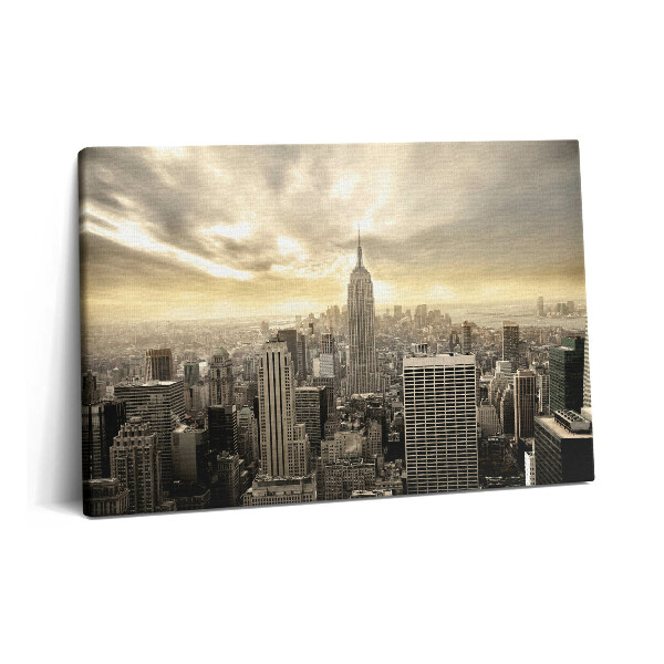 Tablou pe pânză 60x40 Panoramă a clădirii Empire State