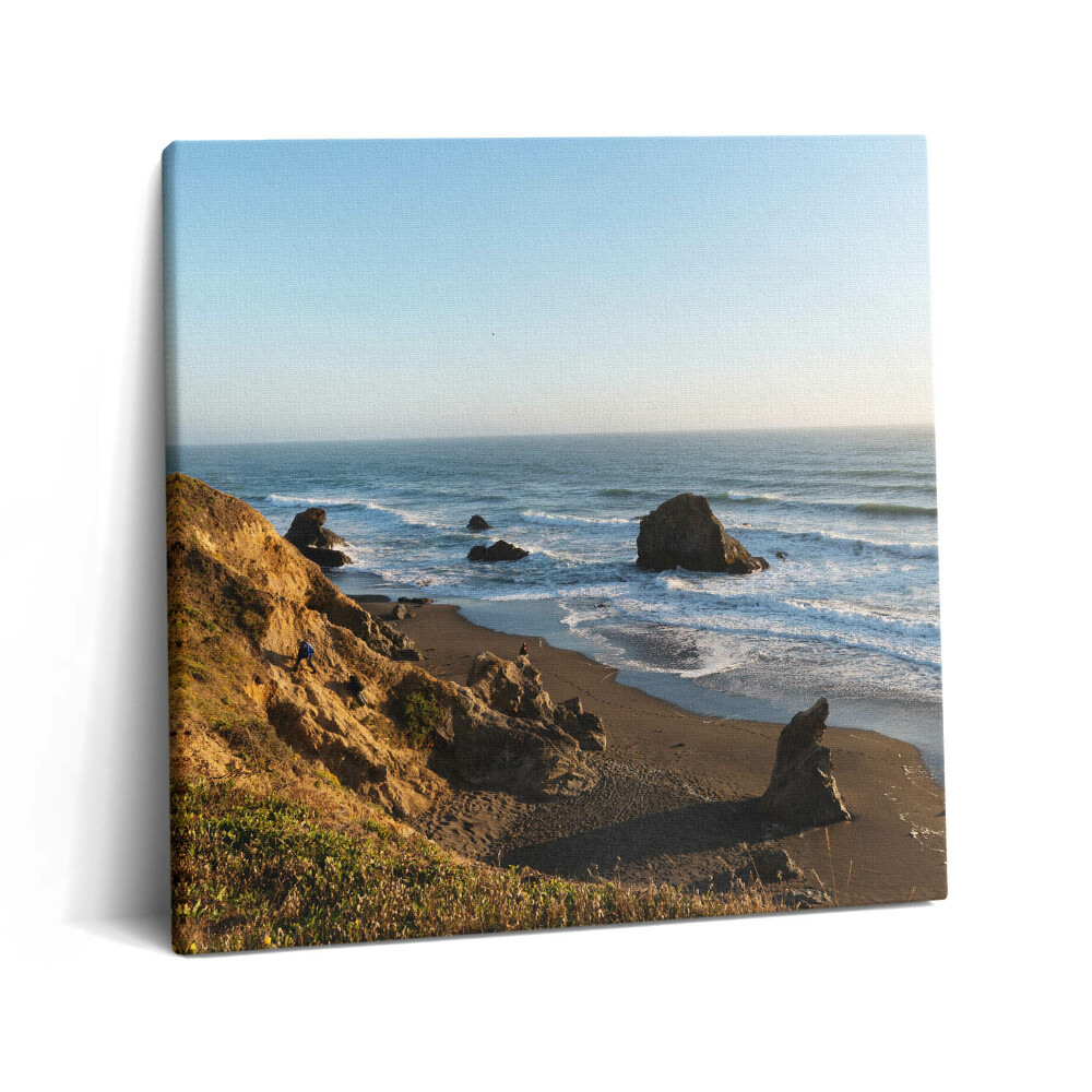 Tablou pe pânză canvas 60x60 Peisaj de pe litoral