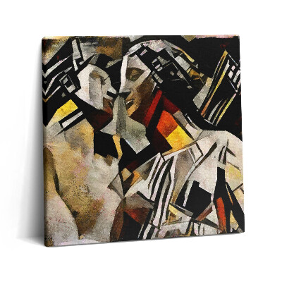 Tablou pe pânză canvas 60x60 Epoca barocă - arta vitraliilor