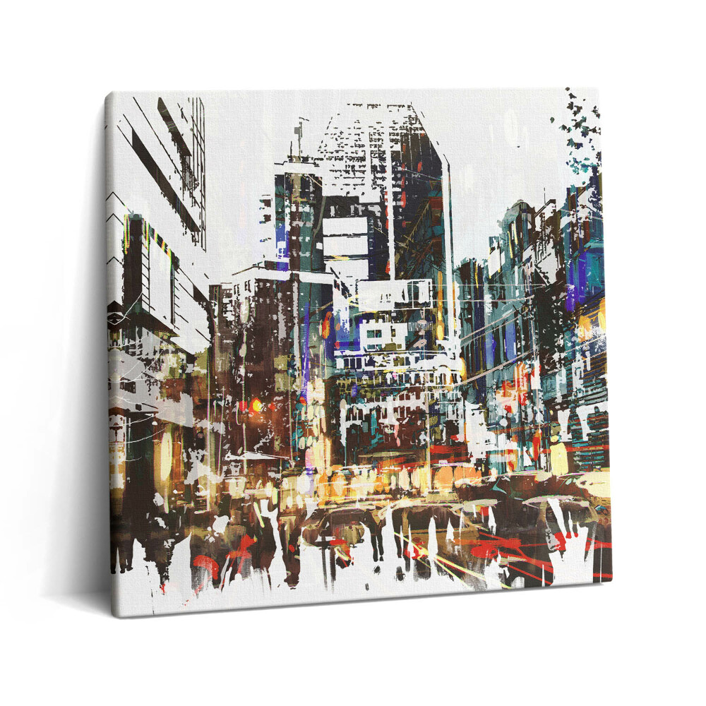 Tablou pe pânză canvas 60x60 New York – un oraș plin de viață