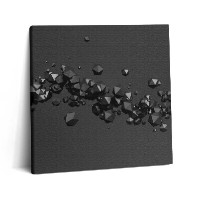 Tablou pe pânză canvas 60x60 Abstractizare a formei 3D