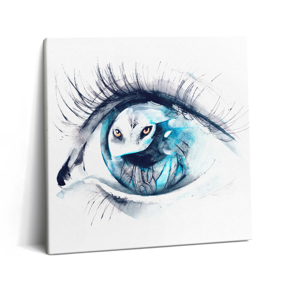 Tablou pe pânză canvas 60x60 Aspectul lupului