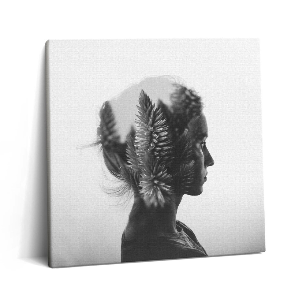Tablou pe pânză canvas 60x60 Sensibilitatea și gândirea umană