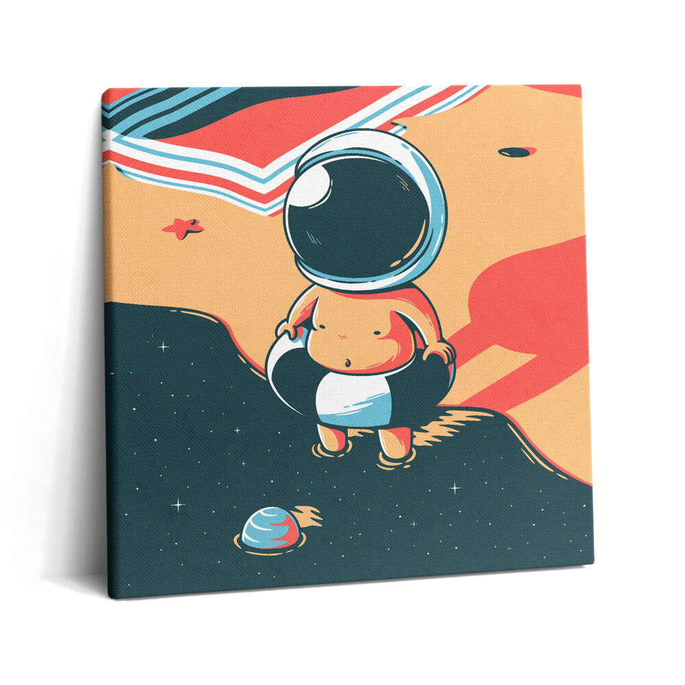 Tablou pe pânză canvas 60x60 Imaginația copiilor