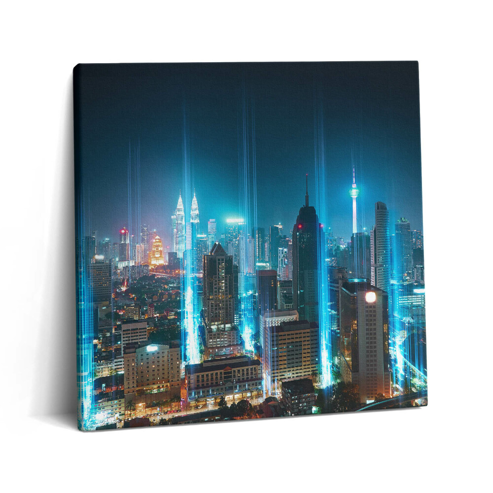 Tablou pe pânză canvas 60x60 Zgârie-nori din Dubai