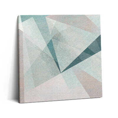 Tablou pe pânză canvas 60x60 Textură triunghi abstractă