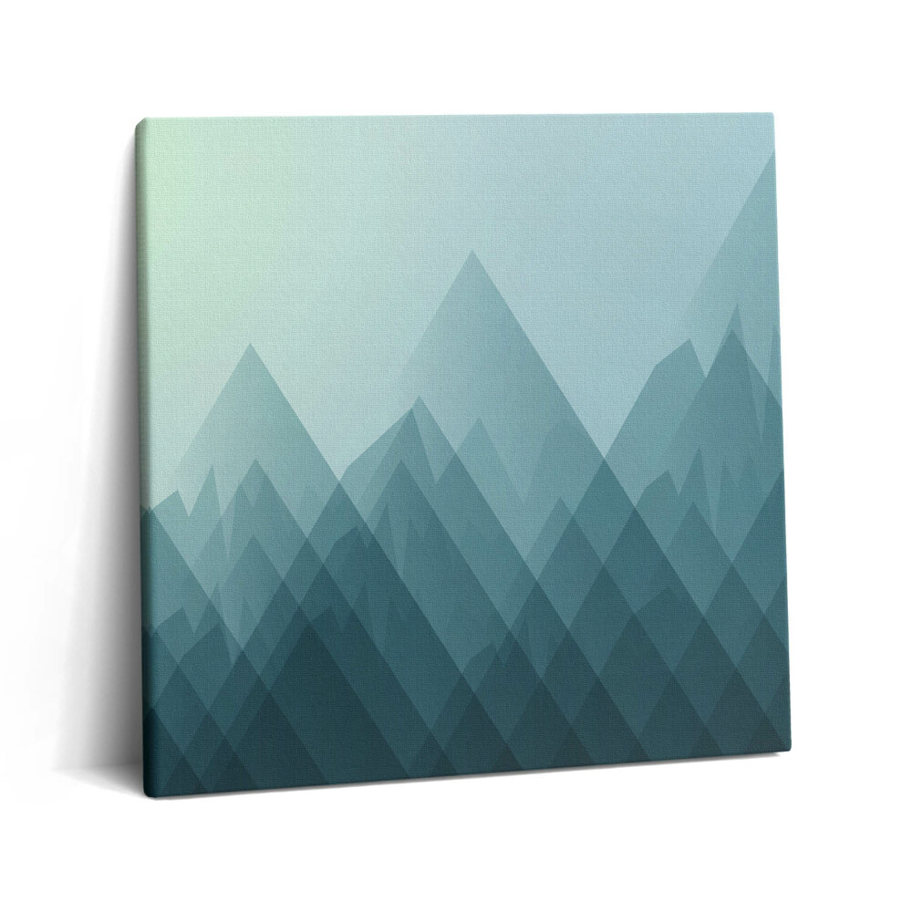 Tablou pe pânză canvas 60x60 Compoziția geometrică a figurilor