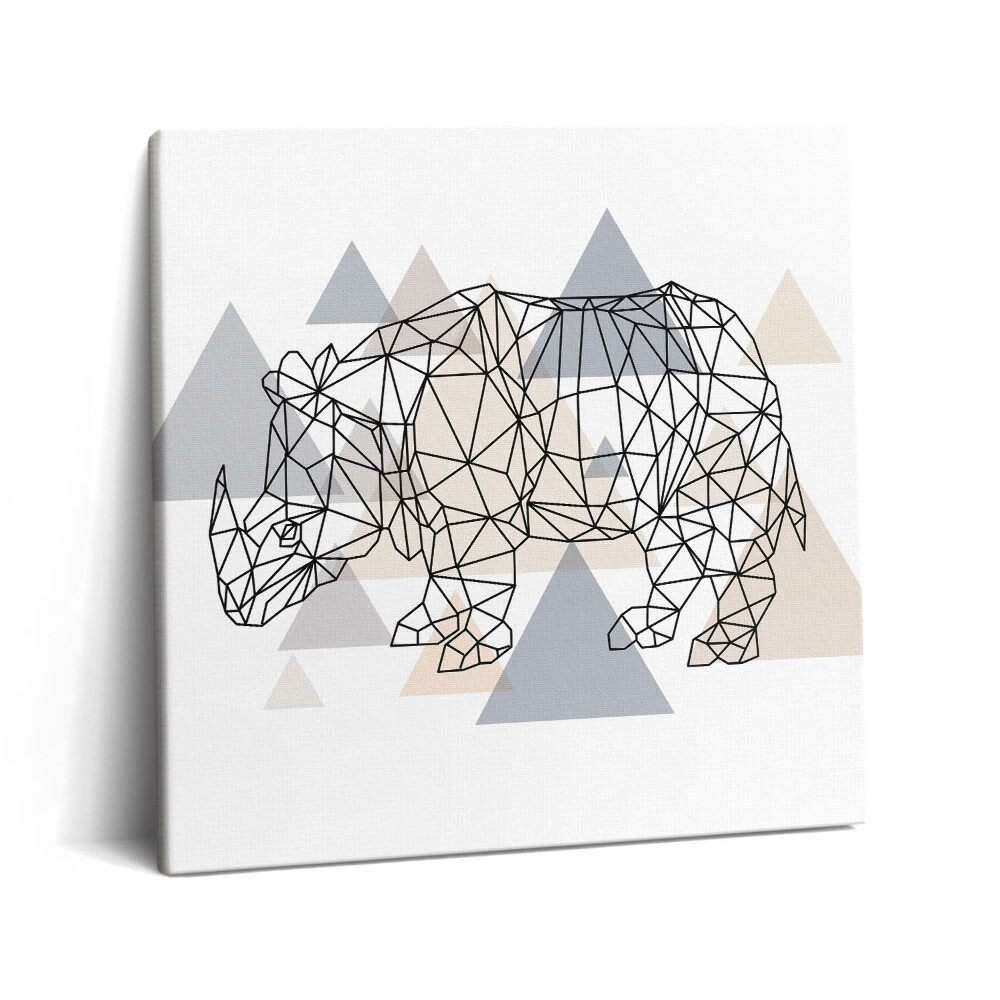 Tablou pe pânză canvas 60x60 Model geometric