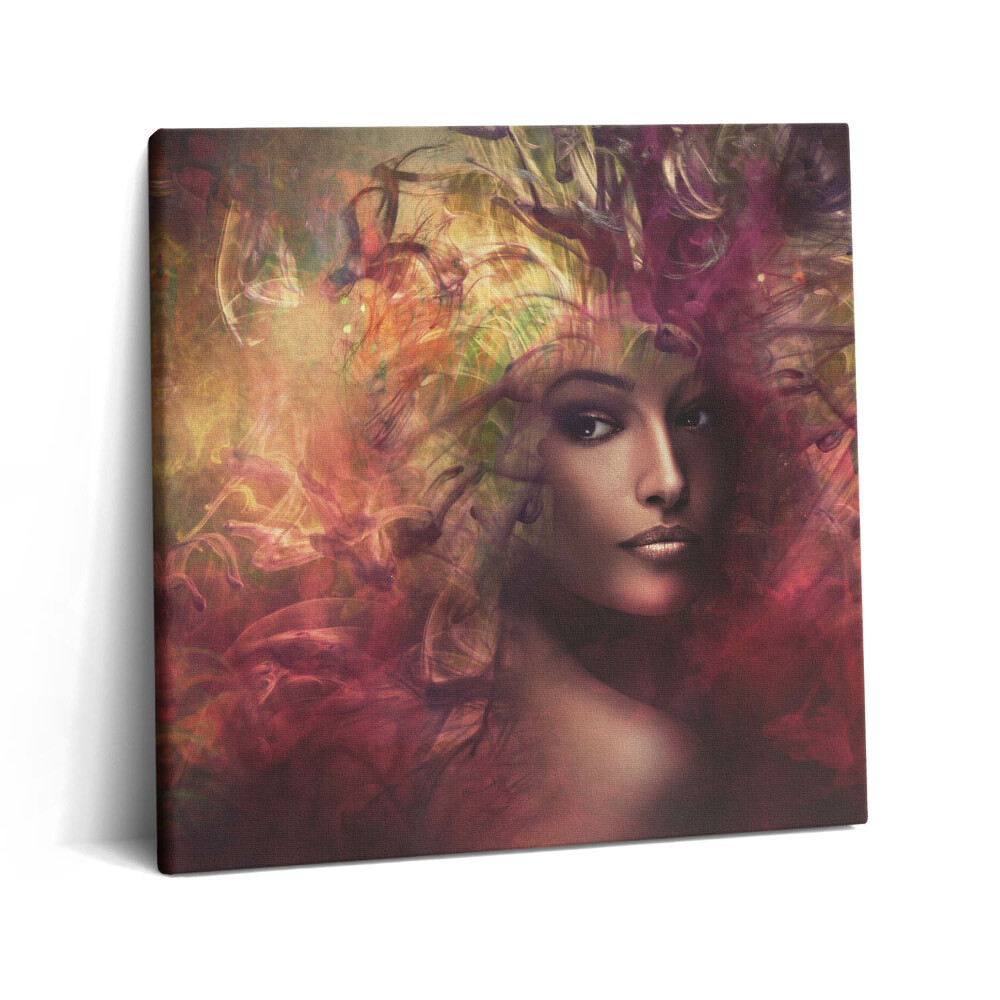 Tablou pe pânză canvas 60x60 Portretul unei femei