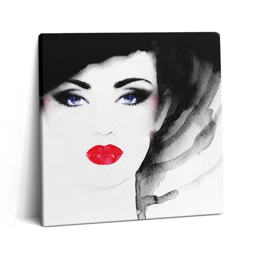 Tablou pe pânză canvas 60x60 Portretul unei femei