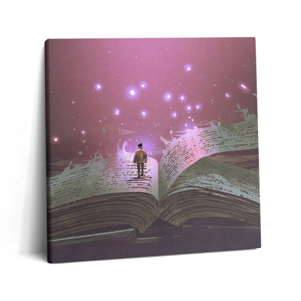 Tablou pe pânză canvas 60x60 Carte abstractă