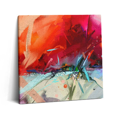 Tablou pe pânză canvas 60x60 Culori abstracte