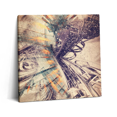 Tablou pe pânză canvas 60x60 Mecanism abstract