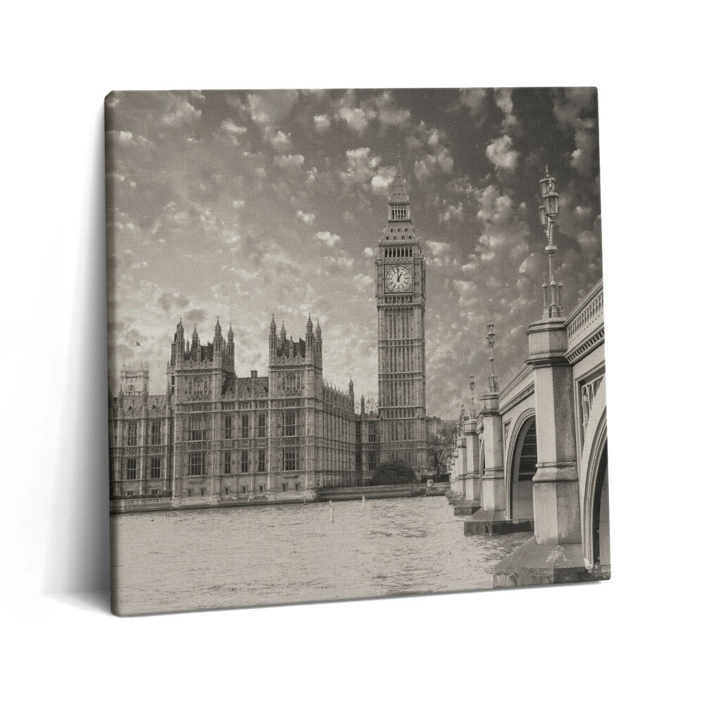 Tablou pe pânză canvas 60x60 Londra Anglia Big Ben