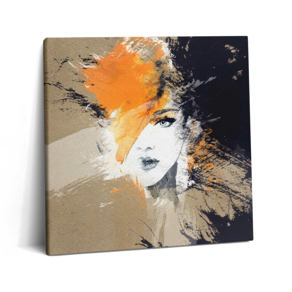 Tablou pe pânză canvas 60x60 Portret abstract al unei femei