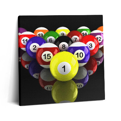 Tablou pe pânză canvas 60x60 Piscină