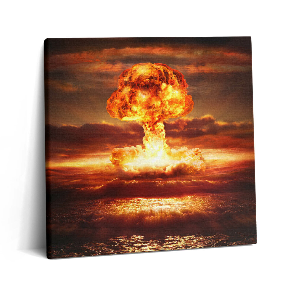 Tablou pe pânză canvas 60x60 Explozia bombei atomice