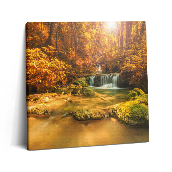 Tablou pe pânză canvas 60x60 Cascada Pugang Chiangrai, Thailanda