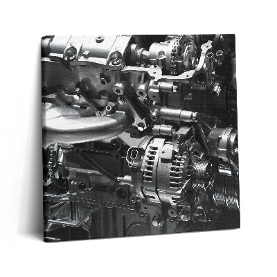 Tablou pe pânză canvas 60x60 Piesă de motor auto