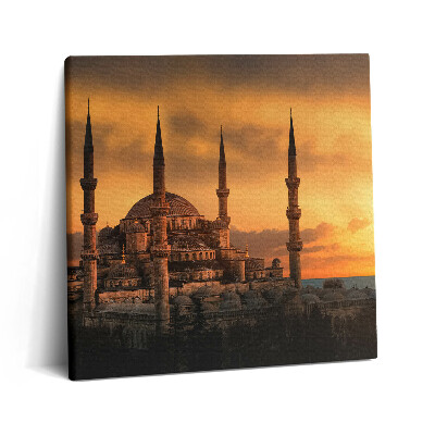 Tablou pe pânză canvas 60x60 Moscheea din Istanbul