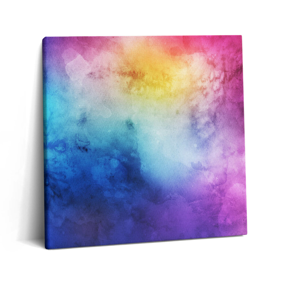 Tablou pe pânză canvas 60x60 Pete colorate