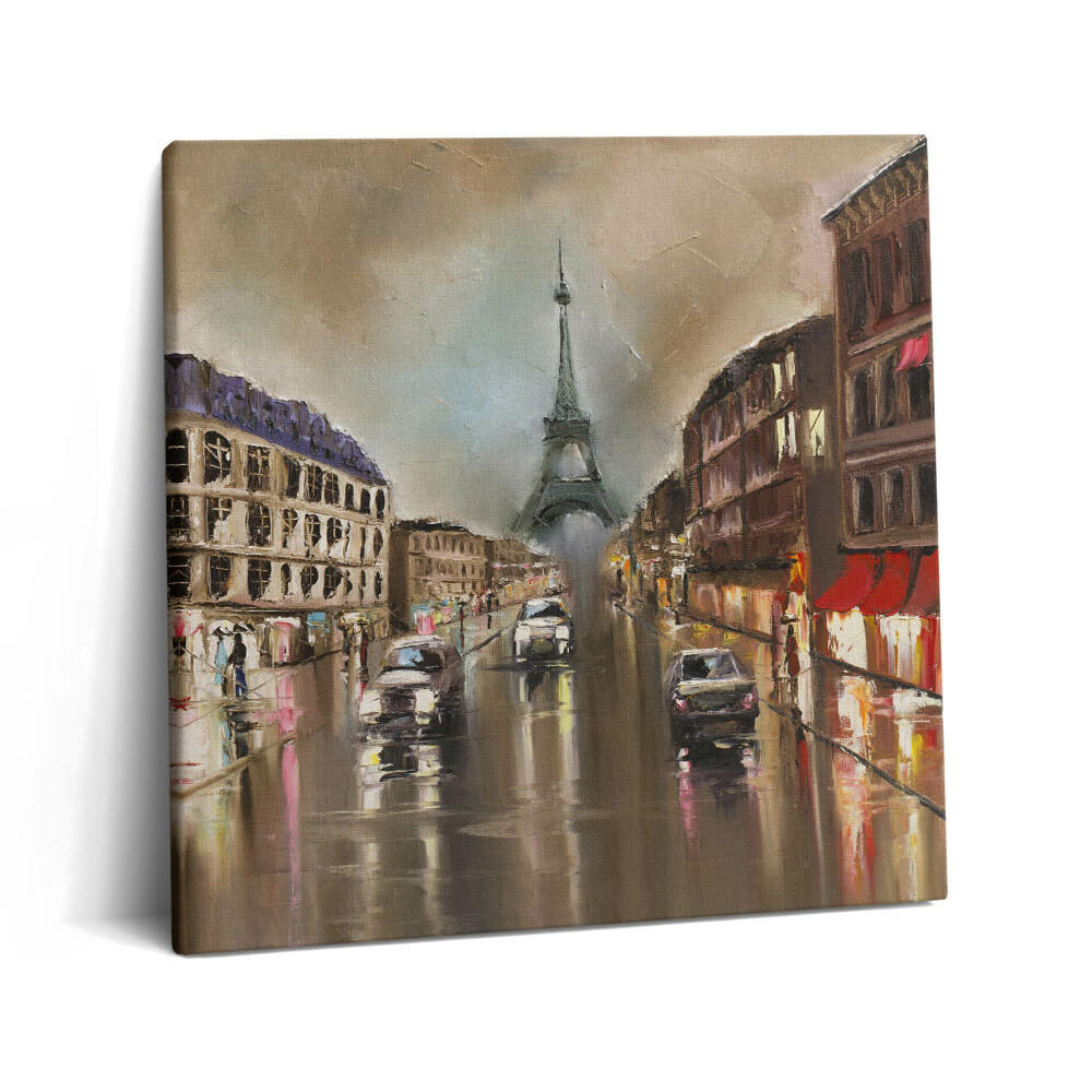 Tablou pe pânză canvas 60x60 Orașul francez Paris