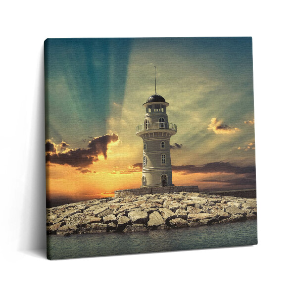 Tablou pe pânză canvas 60x60 far