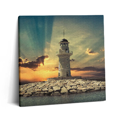 Tablou pe pânză canvas 60x60 far