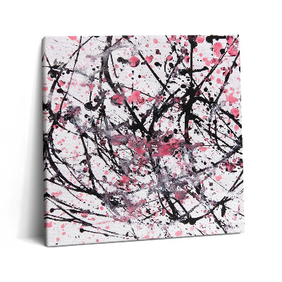 Tablou pe pânză canvas 60x60 Abstracție cu pensulă